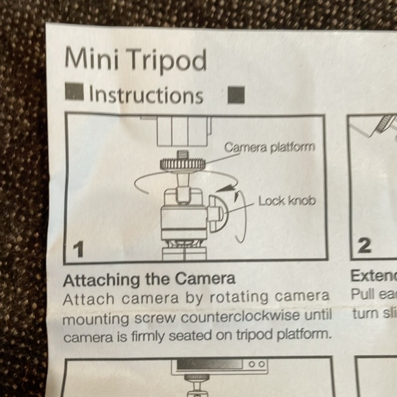 NIB Olympus Mini Tripod - Picture 4 of 6
